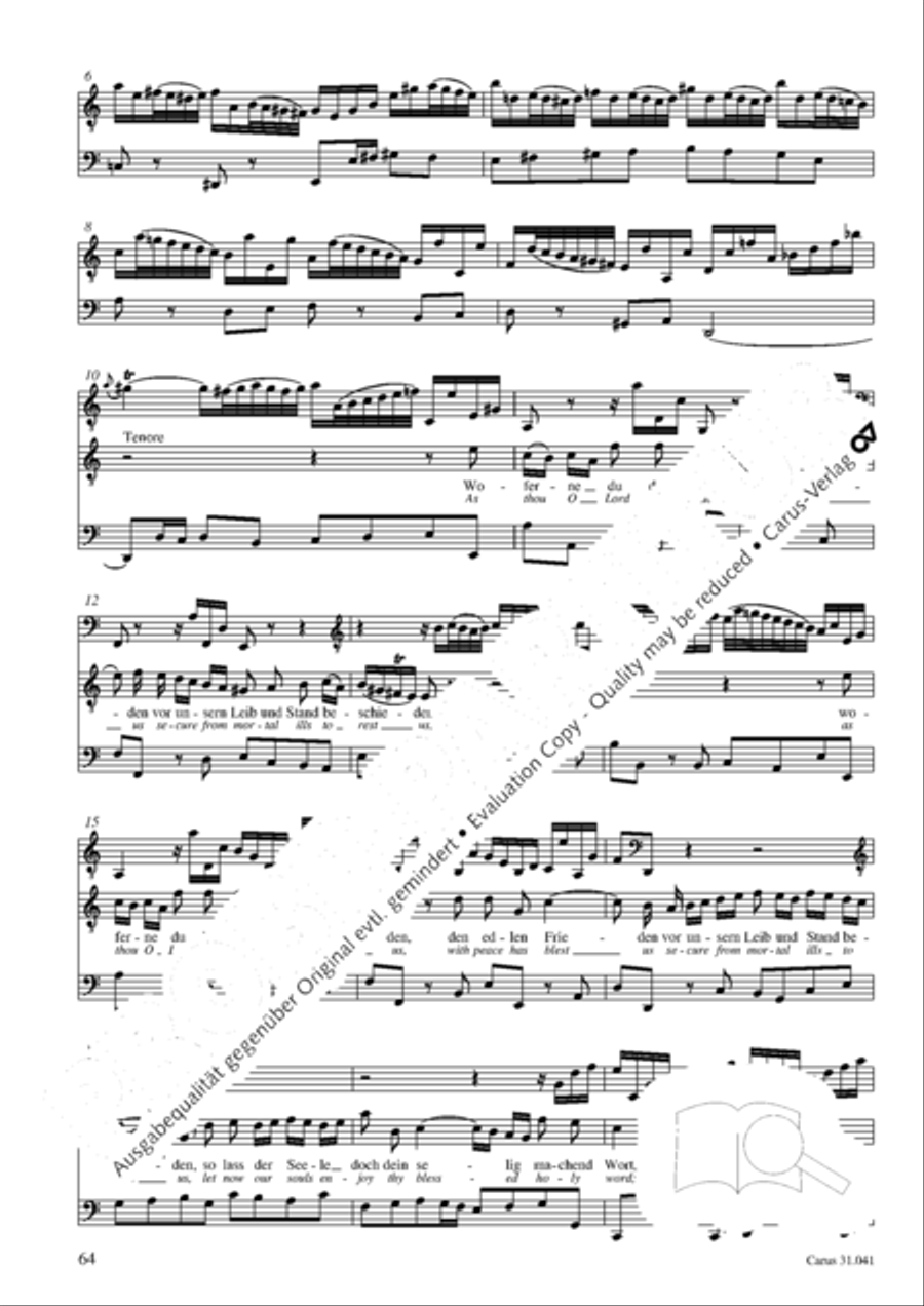 O Lord, we come to praise thee 4-Part scores gallery preview page 65