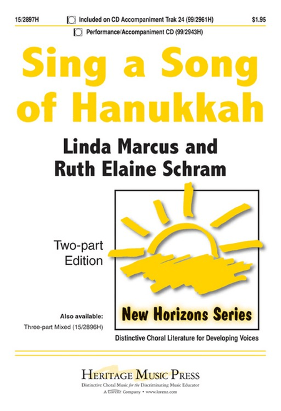 Book cover for Sing a Song of Hanukkah