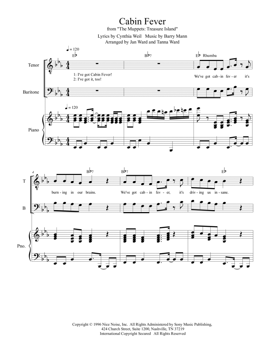 Cabin Fever Cabin Fever TTB scores gallery preview page 1