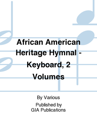 Book cover for African American Heritage Hymnal - Keyboard edition