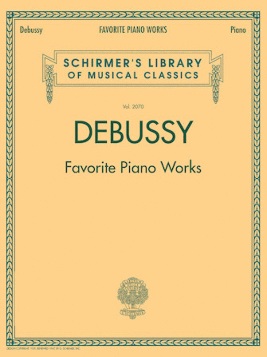 Debussy – Favorite Piano Works