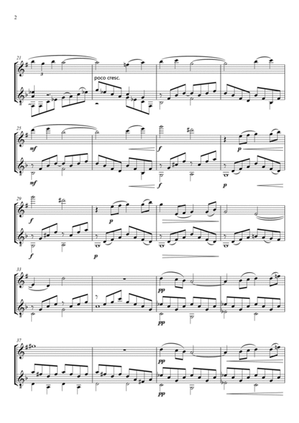 RÊVERIE - CLAUDE DEBUSSY - FOR CLARINET IN Bb AND GUITAR image number null