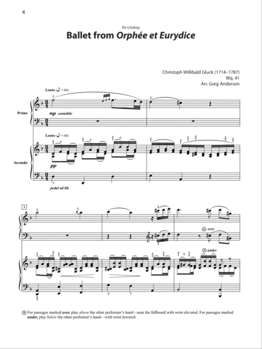 Ballet from Orphée et Eurydice Small Ensemble scores gallery preview page 5