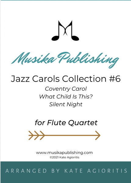 Jazz Carols Collection for Flute Quartet - Set Six image number null