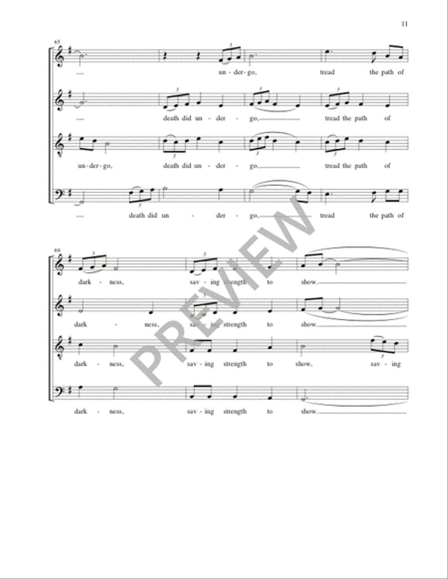 Welcome, Happy Morning! - Full Score and Parts Divisi scores gallery preview page 12