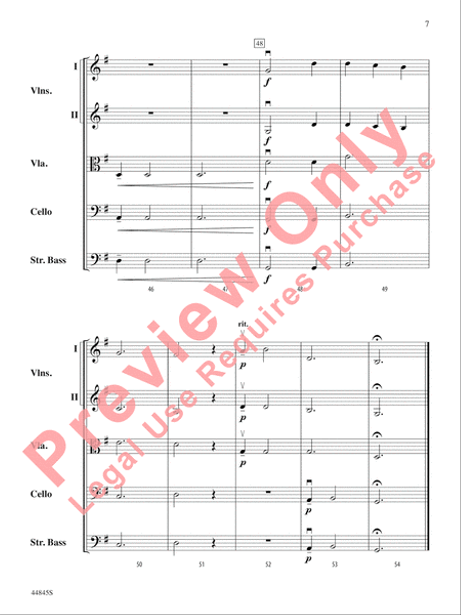 Yorktown Yorktown String Orchestra scores gallery preview page 15