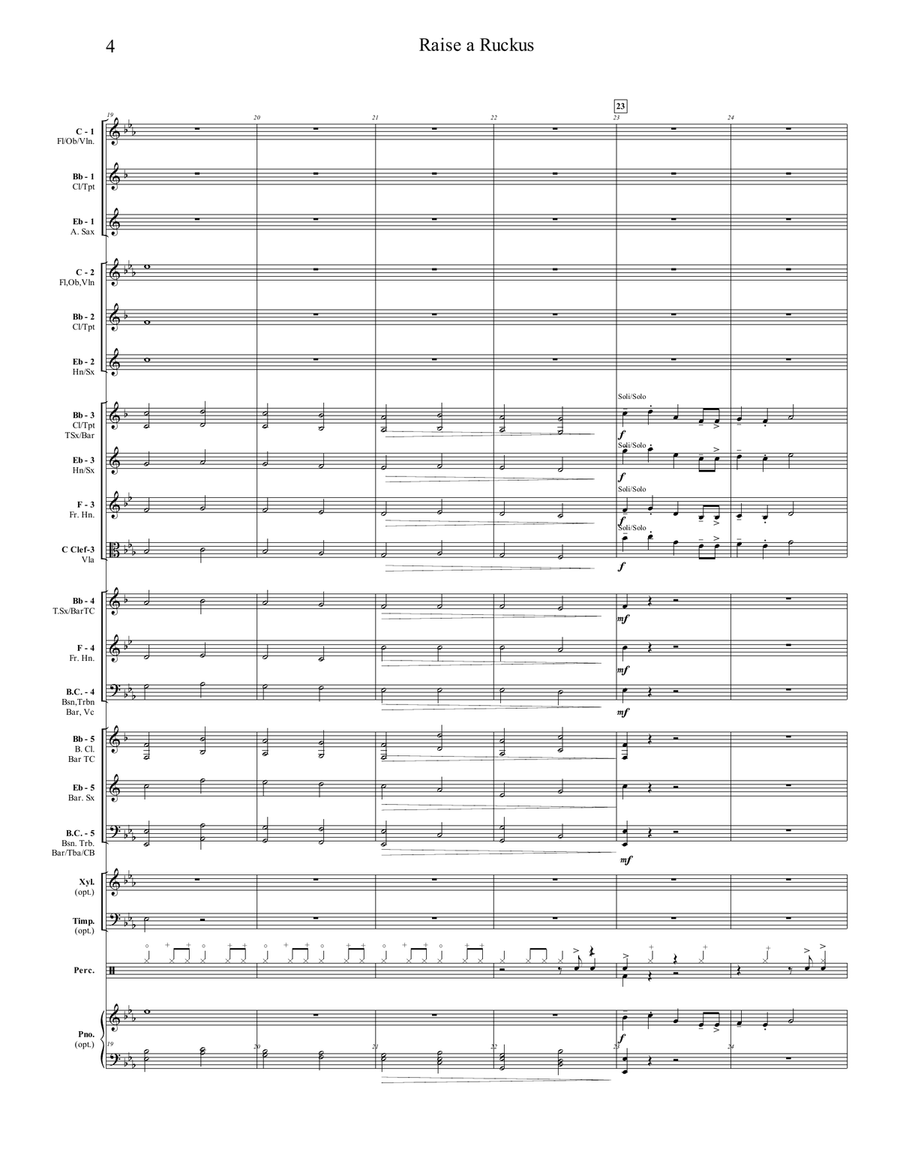 Raise a Ruckus Large Ensemble scores gallery preview page 4