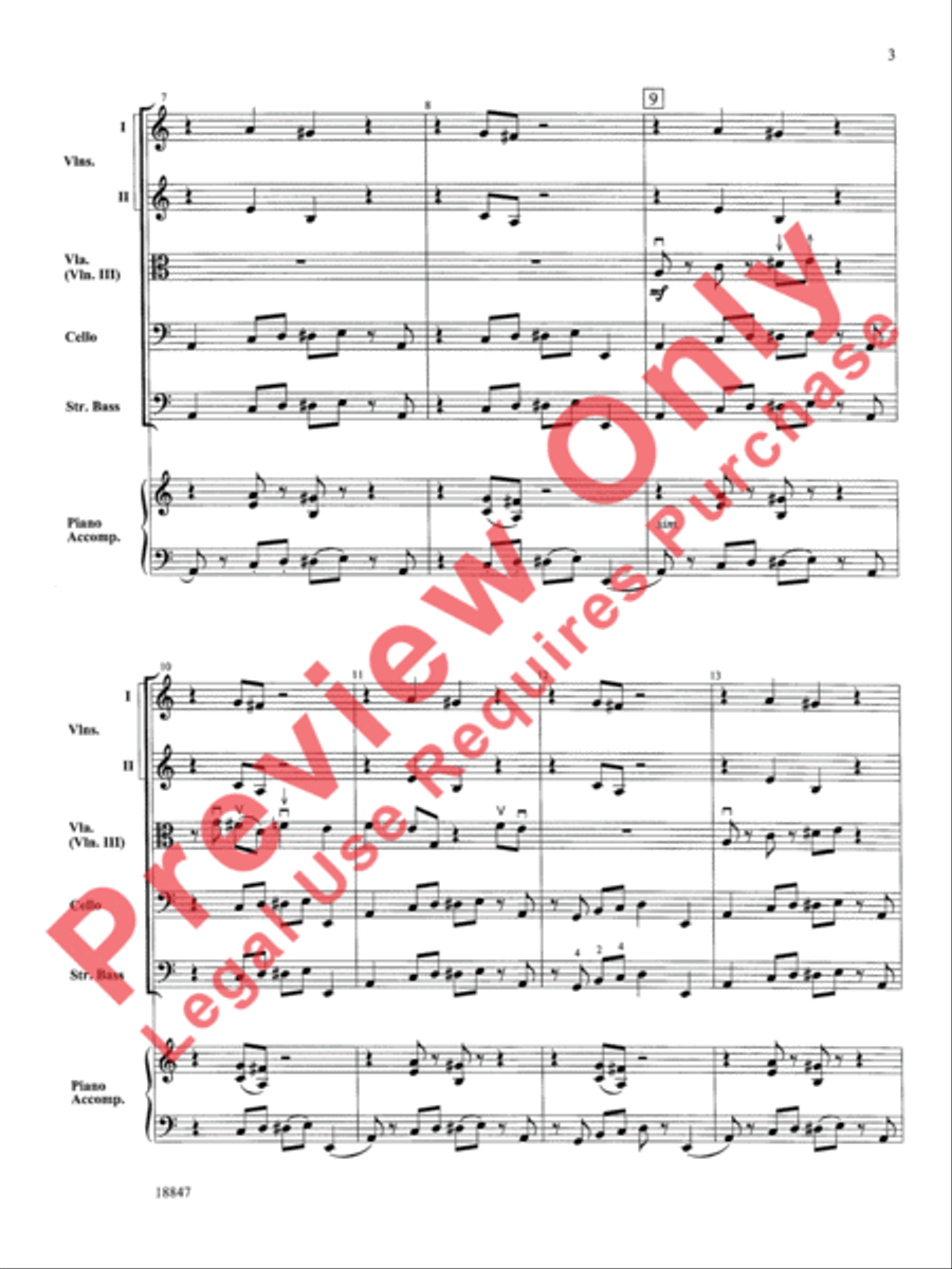 Goblin Dance Goblin Dance String Orchestra scores gallery preview page 4