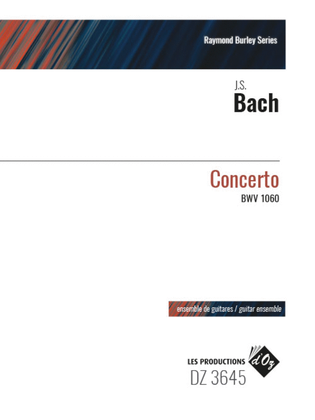 Book cover for Concerto BWV 1060