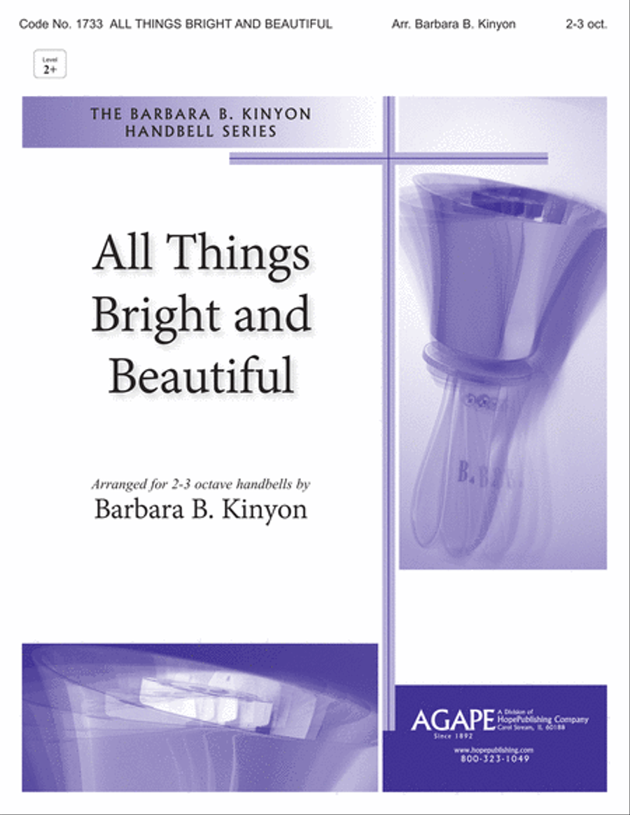 All Things Bright and Beautiful 3-Octaves scores gallery preview page 1