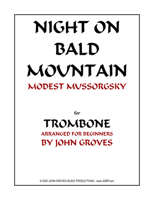 Night On Bald Mountain - Trombone (Beginner)