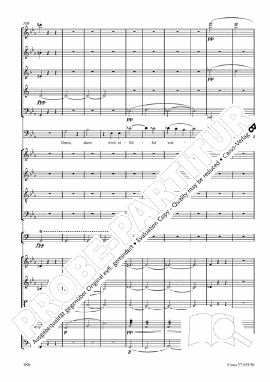 Ein Deutsches Requiem (German Requiem) 4-Part scores gallery preview page 193