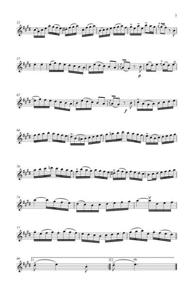 Bach Flute Sonata 6 in E image number null