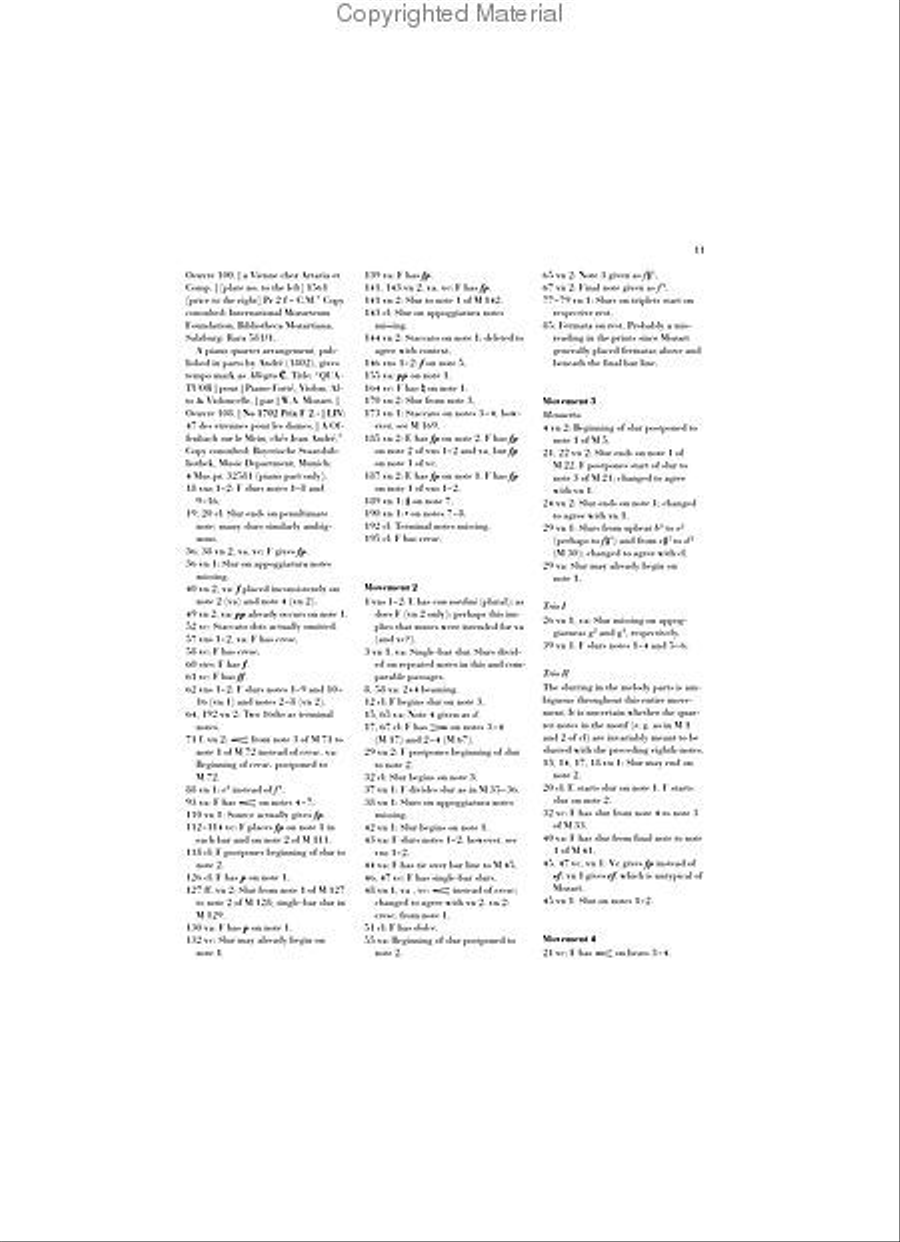 Clarinet Quintet A Major K581 and Fragment K.Anh. 91 (516c) Clarinet scores gallery preview page 11