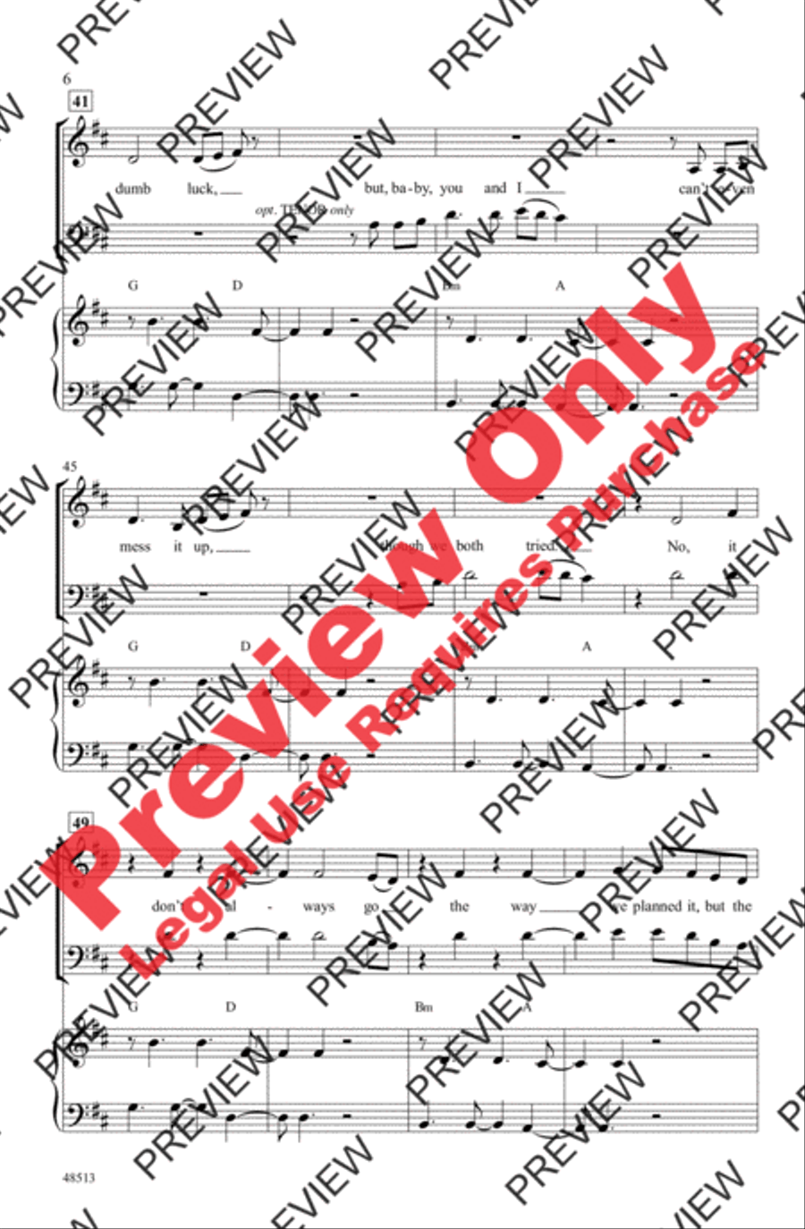 The Bones The Bones 4-Part scores gallery preview page 6