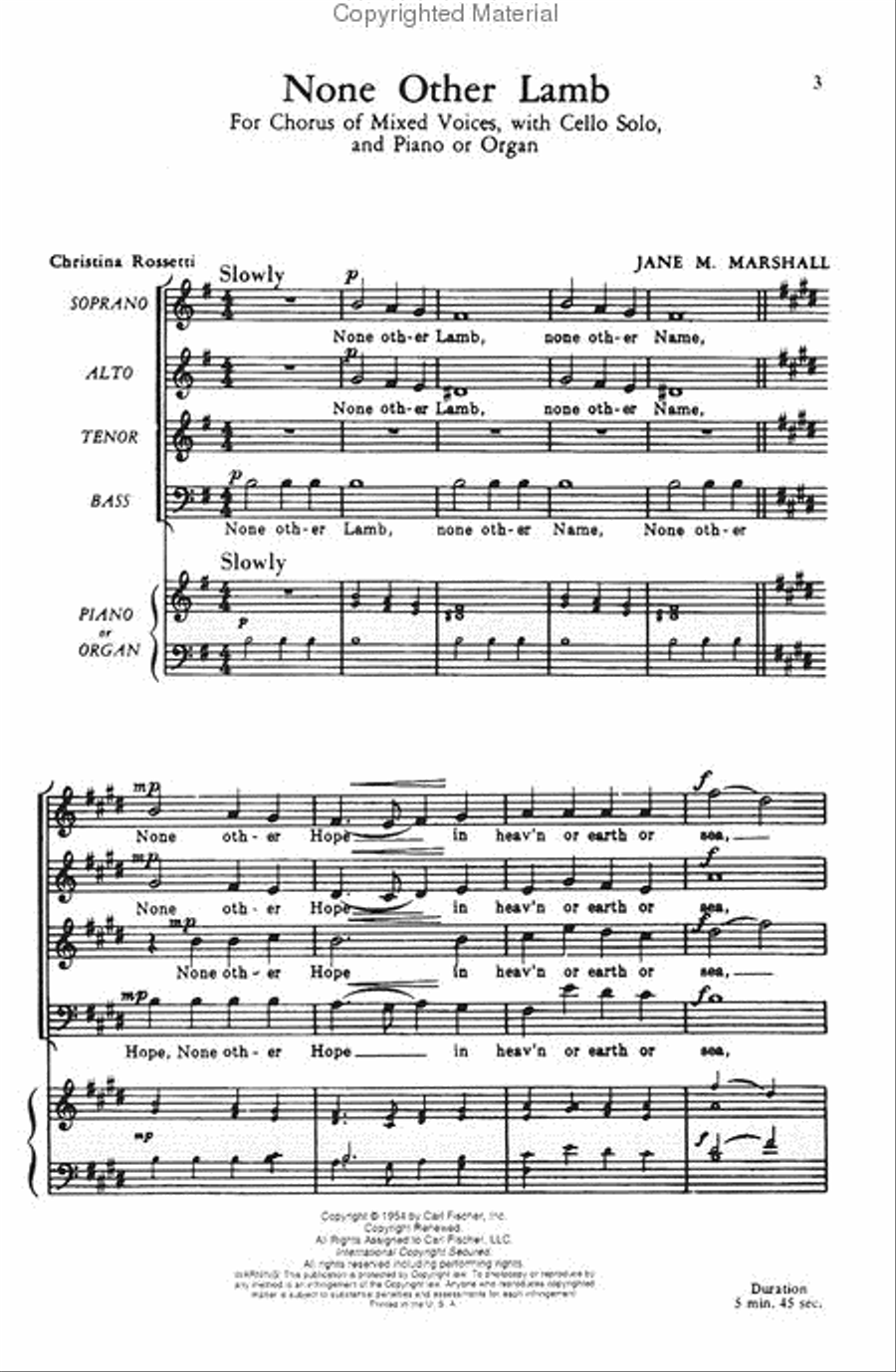 None Other Lamb 4-Part scores gallery preview page 2