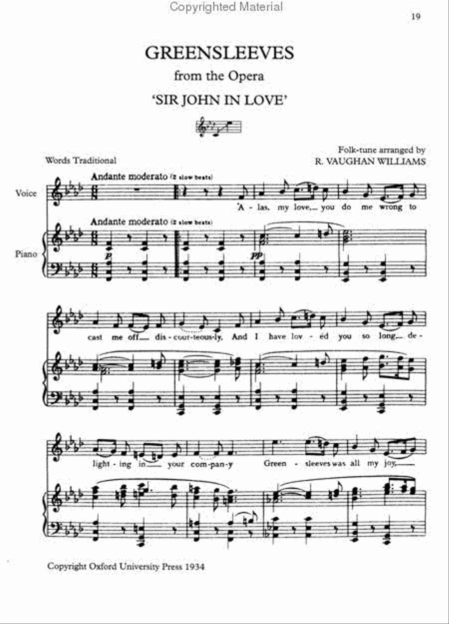 Collected Songs in Three Volumes - Volume 1 Voice Solo scores gallery preview page 3