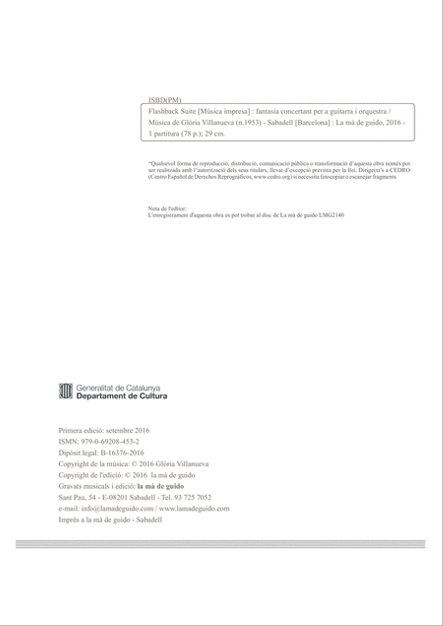 Flashback Suite Flashback Suite Full Orchestra scores gallery preview page 4