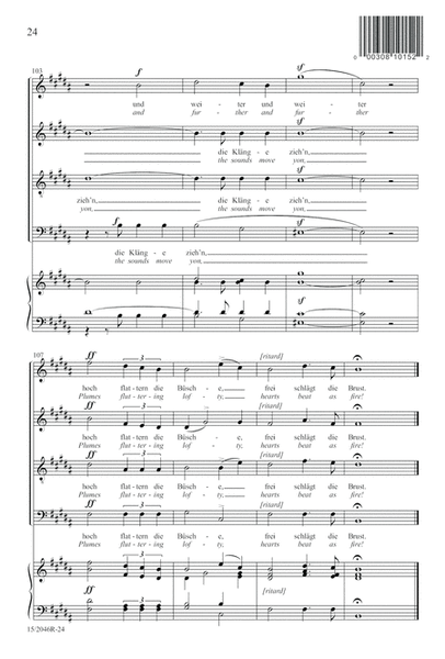 Two Mendelssohn Part Songs: 1. Im Walde 2. Jaglied