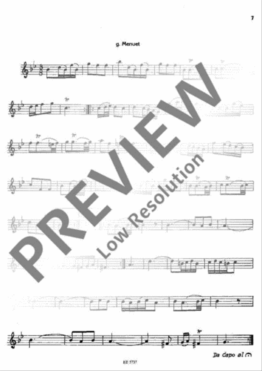 Musique de table Musique de table Oboe scores gallery preview page 8