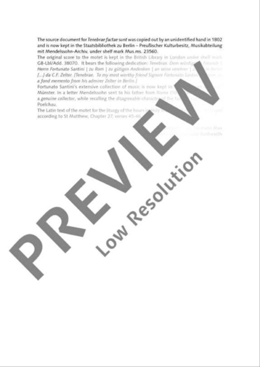Two Motets 4-Part scores gallery preview page 6