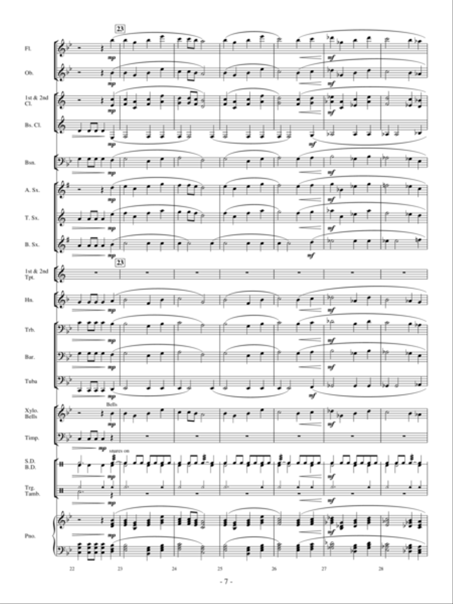 Animoso Concert Band scores gallery preview page 6