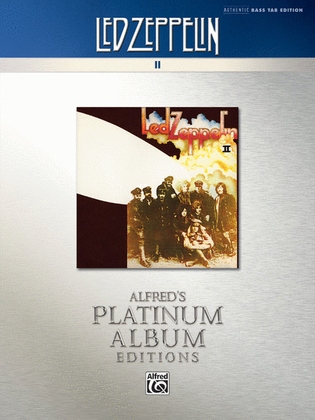 Book cover for Led Zeppelin -- II Platinum Bass Guitar
