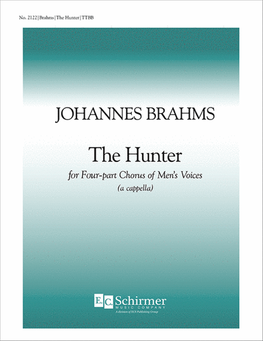 Marienlieder: 4. The Hunter TTBB scores gallery preview page 1