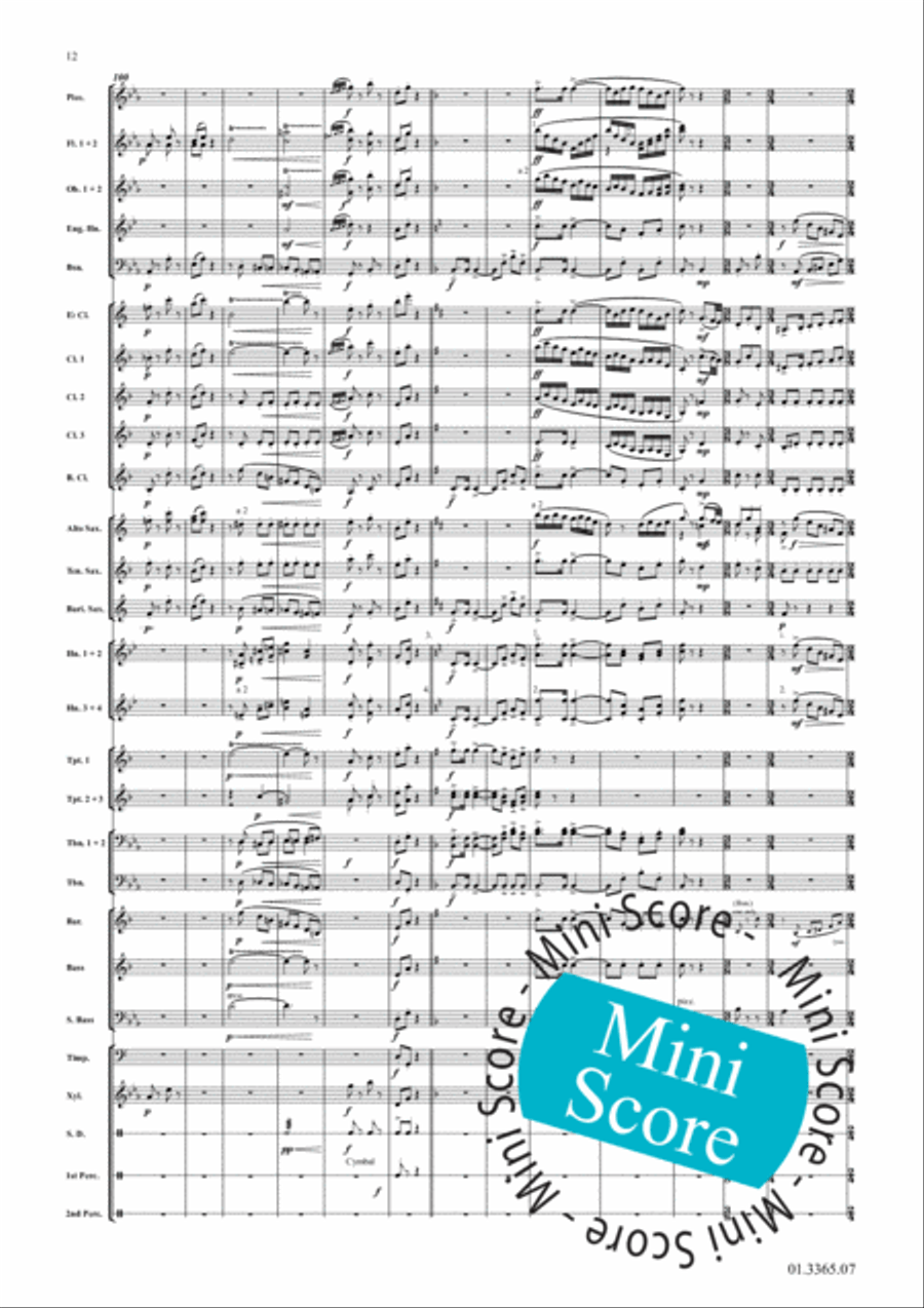Britannica Britannica Concert Band scores gallery preview page 14