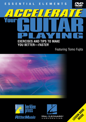 Book cover for Accelerate Your Guitar Playing
