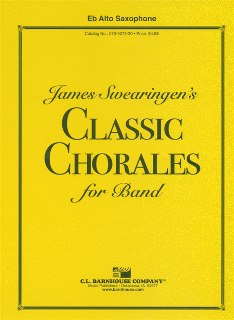 James Swearingen's Classic Chorales for Band Concert Band Methods scores gallery preview page 1