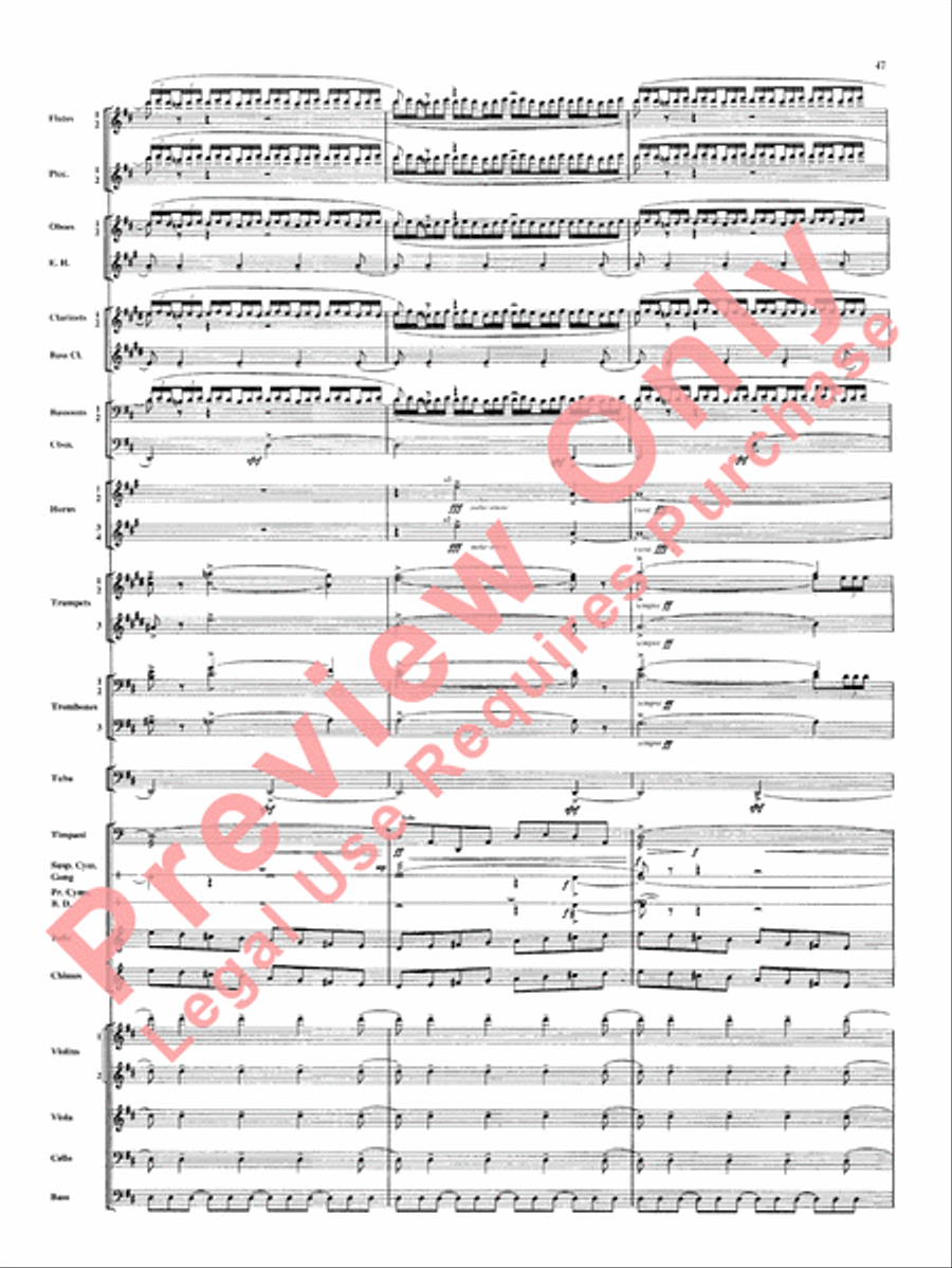 Russian Christmas Music Full Orchestra scores gallery preview page 50