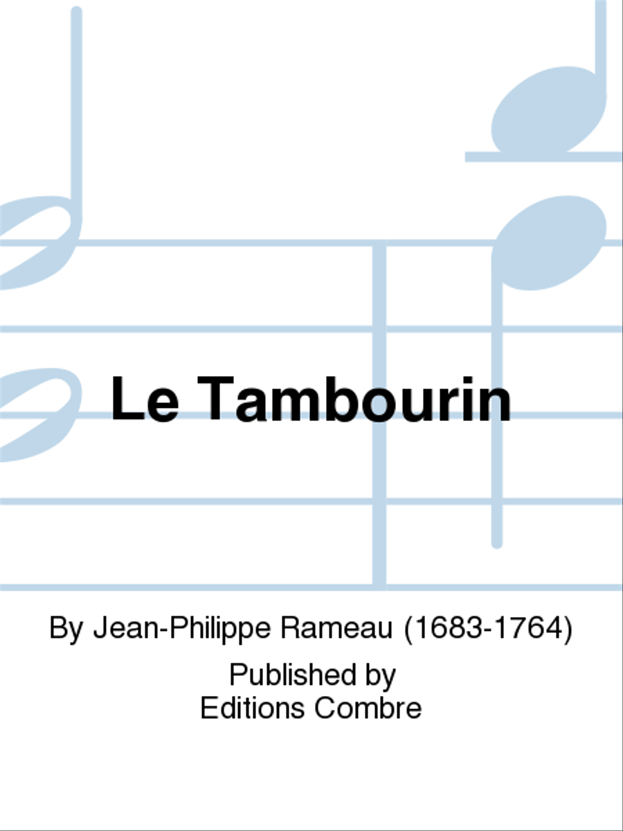 Le Tambourin Le Tambourin Piano Solo scores gallery preview page 1