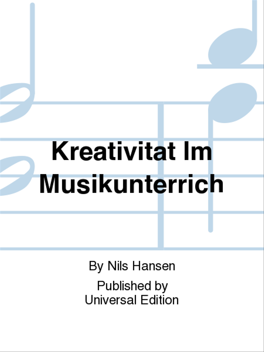 Kreativitat Im Musikunterrich School and Community scores gallery preview page 1