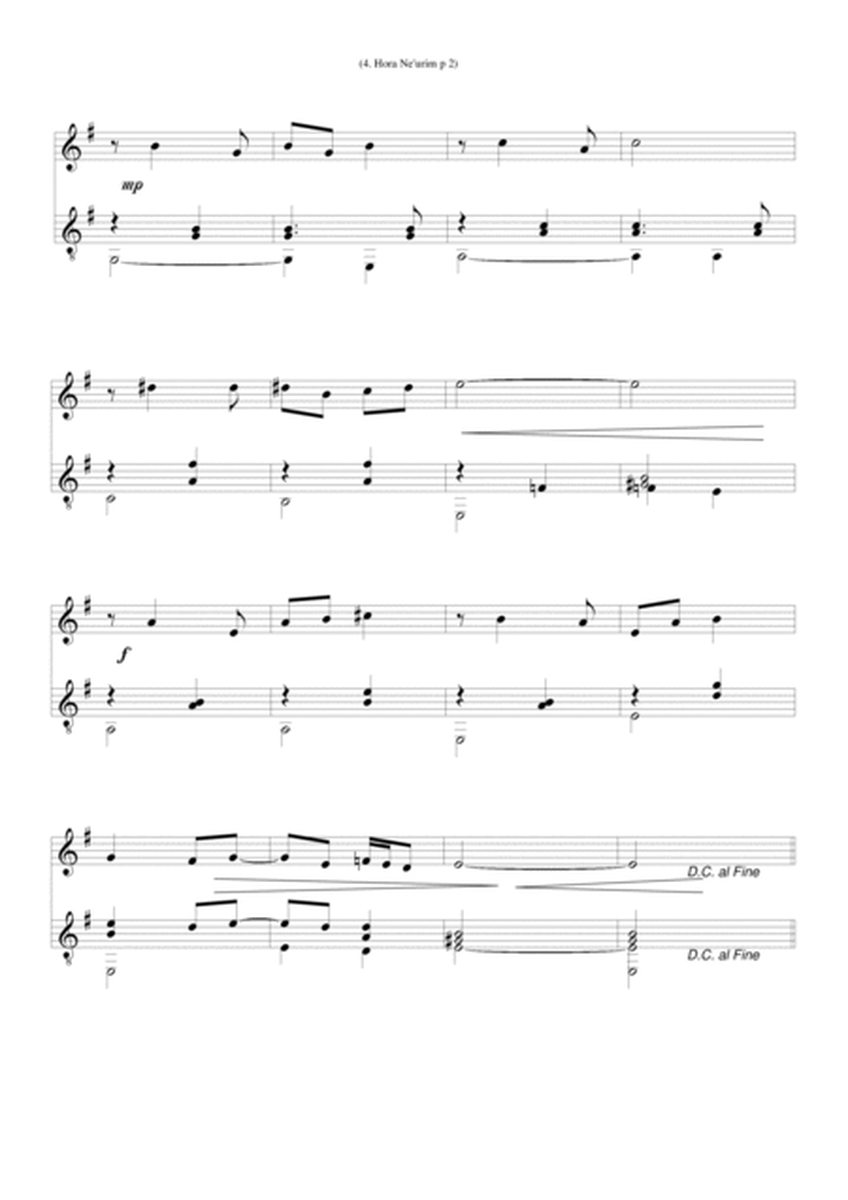 Hora neurim (Dance of Youth) for flute and guitar image number null