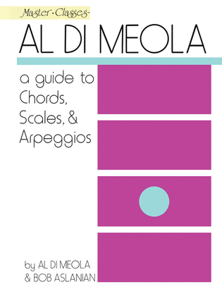 Book cover for Al Di Meola – A Guide to Chords, Scales & Arpeggios