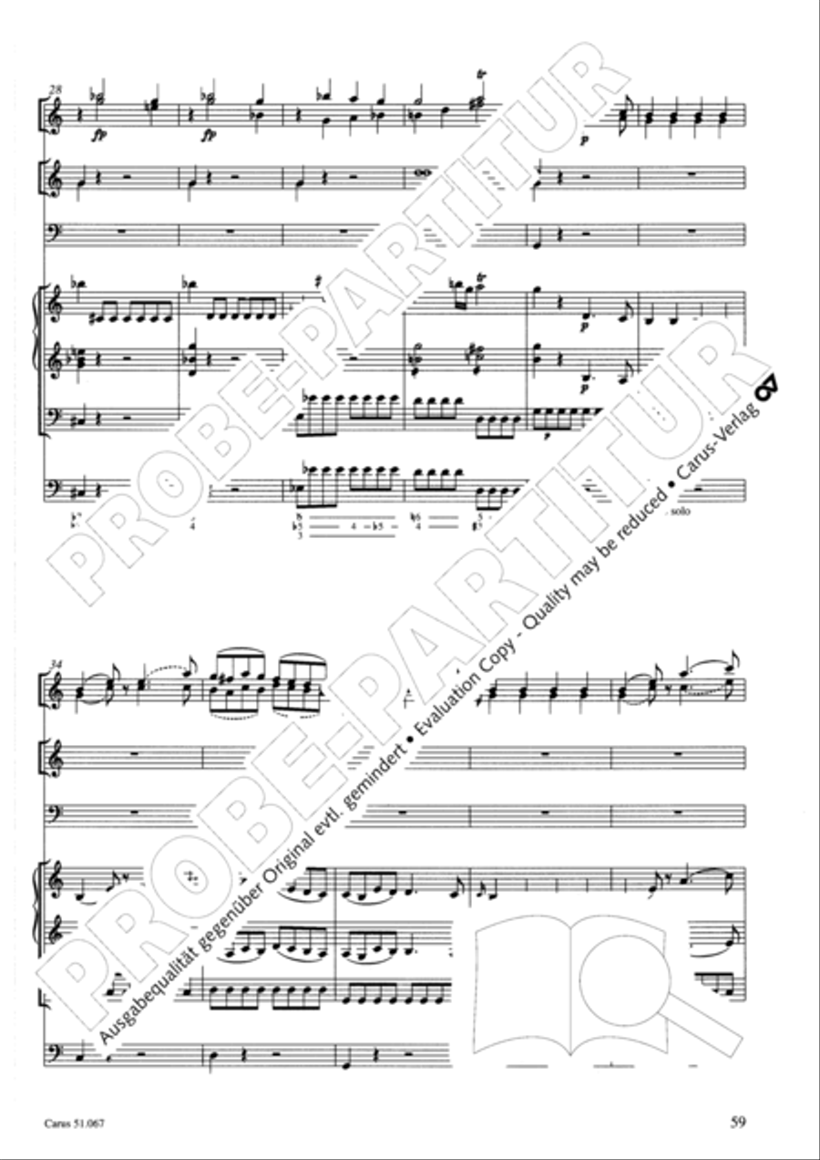 Church Sonatas Collection / Songbook scores gallery preview page 60
