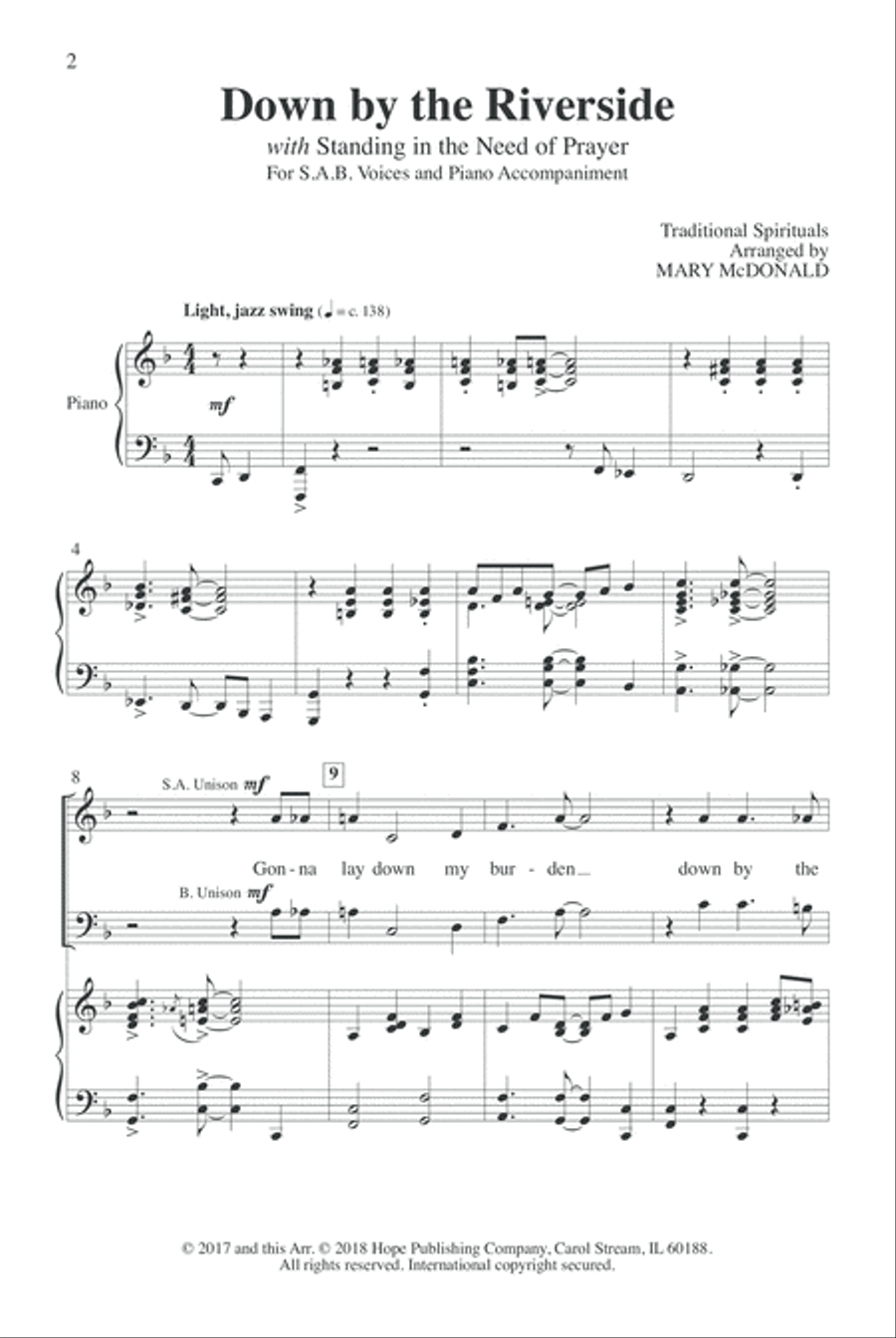 Gospel Great 3-Part scores gallery preview page 4