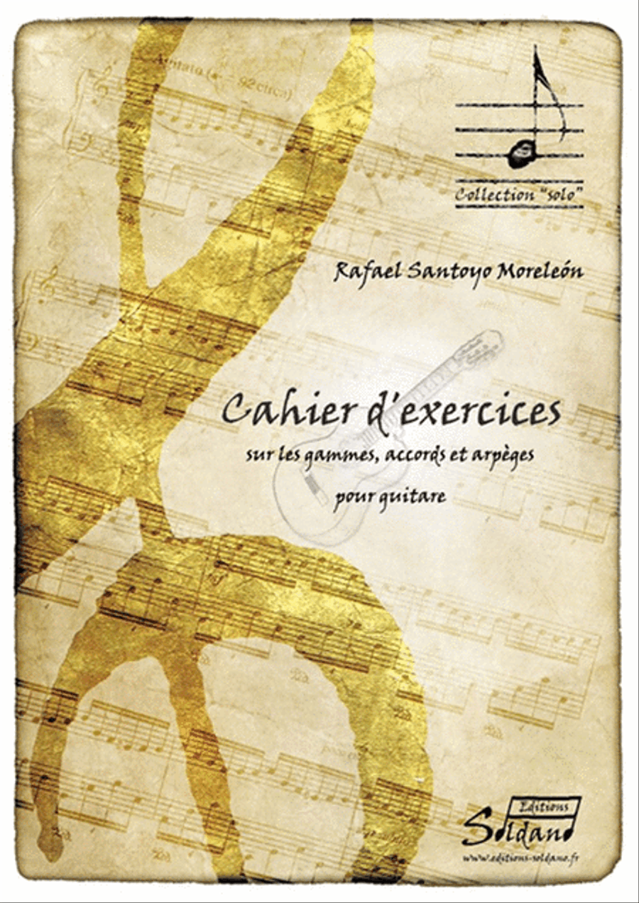 Cahier D'Exercices Guitar scores gallery preview page 1