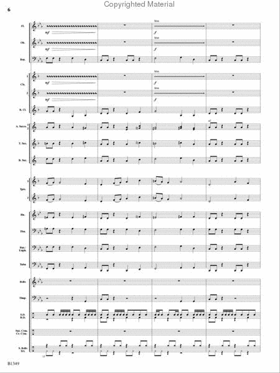 Carpathia Concert Band scores gallery preview page 5