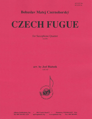 Czech Fugue For Sax Quartet - Set