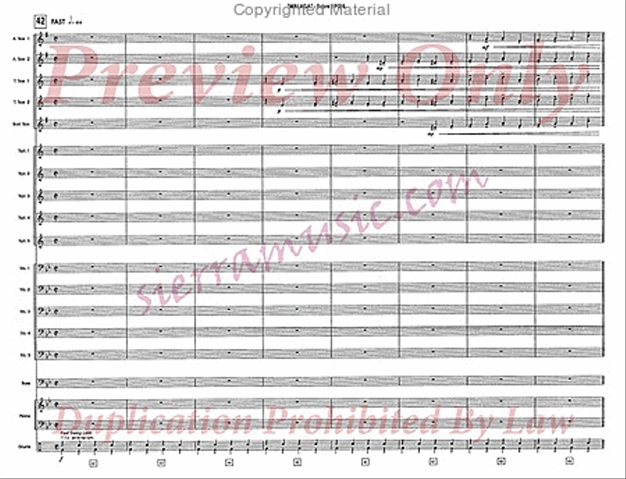 Malaga Jazz Ensemble scores gallery preview page 7