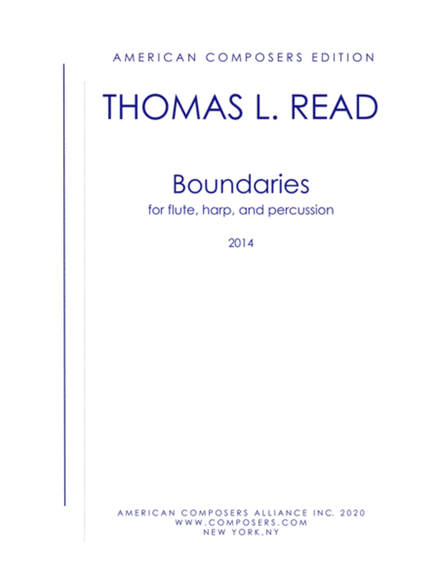 [Read] Boundaries