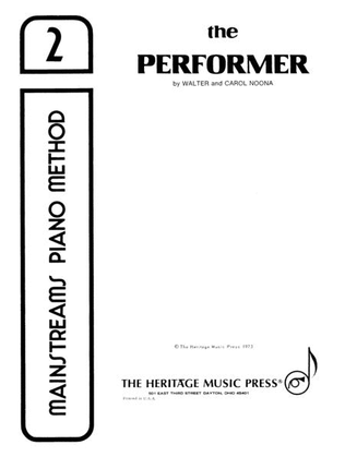 Book cover for Mainstreams - The Performer 2