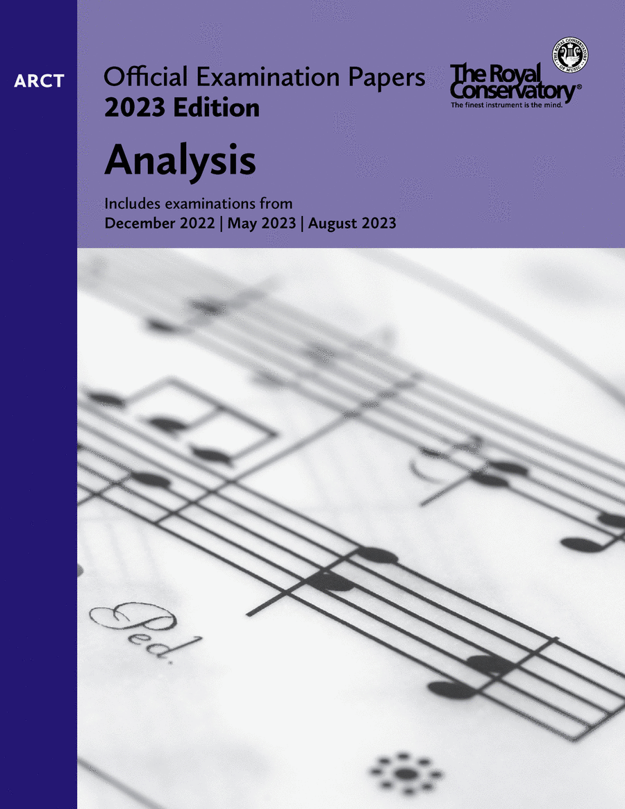 Official Exam Papers: ARCT Analysis Piano Method scores gallery preview page 1