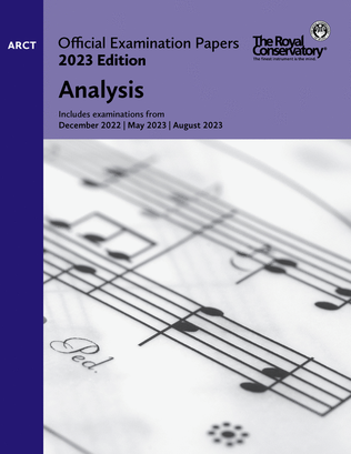 Book cover for 2023 Official Examination Papers: ARCT Analysis