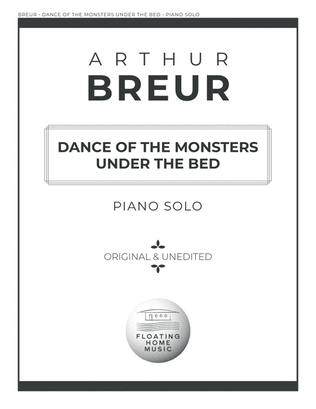 Book cover for Dance of the Monsters Under the Bed - Piano Solo