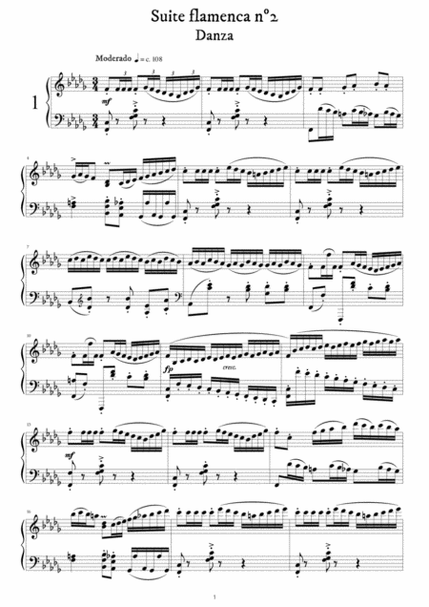 Suite flamenca para piano nº2 image number null