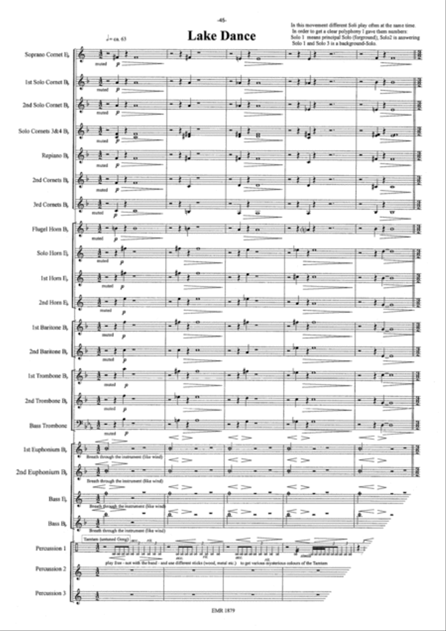 Montreux Wind Dances Brass Band scores gallery preview page 6