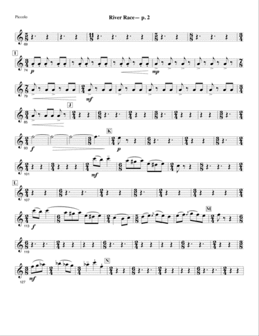 River Race Chamber Orchestra scores gallery preview page 2